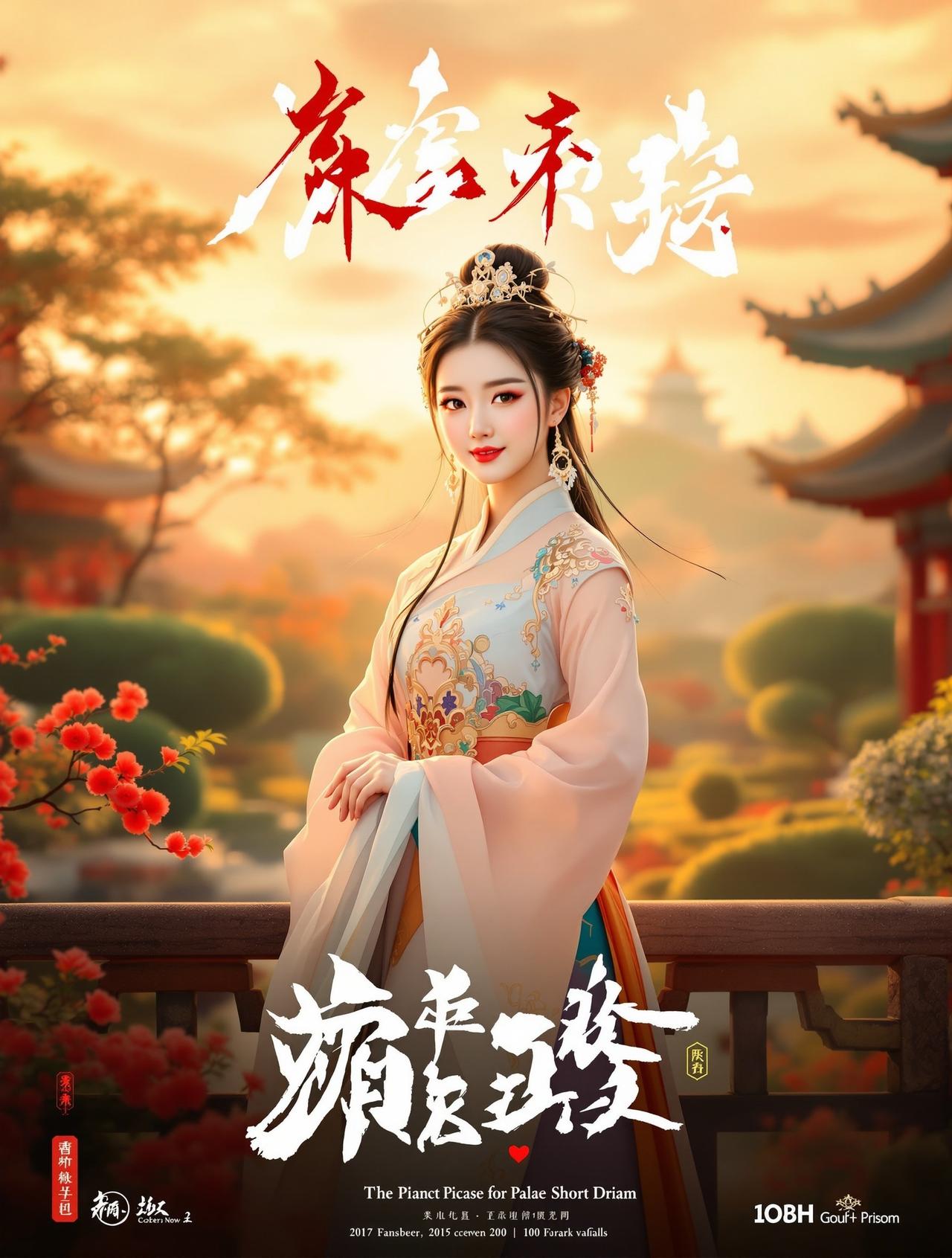 王妃不干了 - 短剧海报，穿越、古装、女强，2026年中国大陆作品
